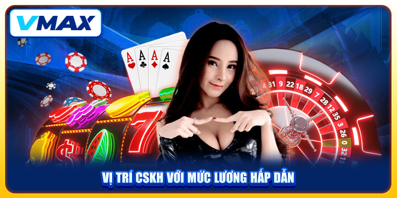 Thông Tin Tuyển Dụng Và Cơ Hội Phát Triển Trên VMAX 2 Vị trí CSKH với mức lương hấp dẫn